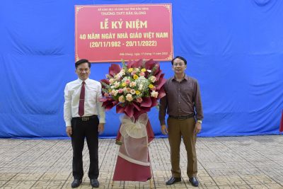 Trường THPT Đắk Glong tổ chức Lễ kỷ niệm 40 năm Ngày Nhà giáo Việt Nam 20/11