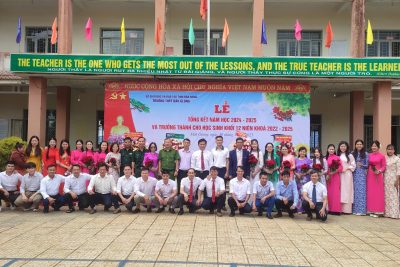 Trường THPT Đắk Glong tổ chức Lễ tổng kết năm học 2024-2025 và Lễ ra trường cho học sinh khối 12 niên khóa 2022-2025.
