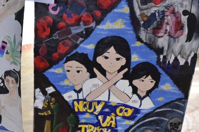 CUỘC THI VẼ TRANH TUYÊN TRUYỀN VỀ PHÒNG CHỐNG MA TÚY, HIV/