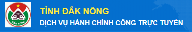 Dịch vụ công trực tuyến tỉnh đắk nông