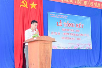 Trường THPT Đăk Glong, huyện Đăk Glong, tỉnh Đăk Nông tổng kết năm học 2019 – 2020