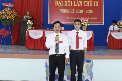 Chi bộ trường THPT Đăk Glong tổ chức Đại hội lần thứ III, nhiệm kỳ 2020-2025