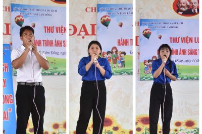 NGÀY HỘI SÁCH LƯU ĐỘNG CÙNG THƯ VIỆN TỈNH